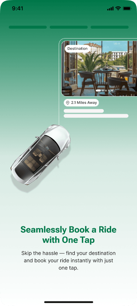 Hitchhyke — Onboarding — ride